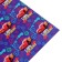 Glossy packaging paper "Happy Birthday", 60x90 cm, cars
