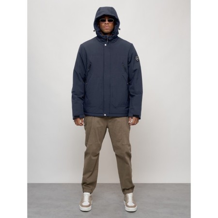 Sports male jacket, size 54, dark blue color-13