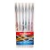 A set of stationery 11 items Erichkrause "Mini Desk Ice Metallic", rotating, blue