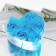 Soap roses, blue, set 6 pcs.