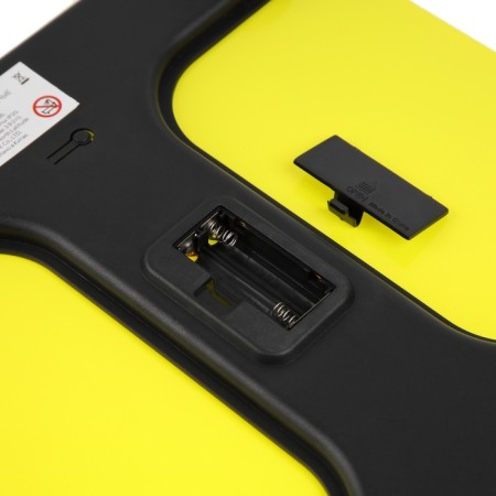 Floor Libra Luazon LVE-006, electronic, up to 180 kg, 2XAA (not included), yellow-4