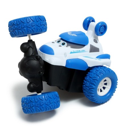 The Robbysh machine, radio -controlled, works on the battery, the color is blue-3