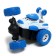 The Robbysh machine, radio -controlled, works on the battery, the color is blue