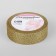 Decorative tape "Squeezes", 25 mm × 9.1 ± 0.5 m, gold color
