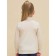 Jumper for girls, height 116 cm, cream color