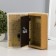 Safe wood leather "Our family values" 21x13x5 cm