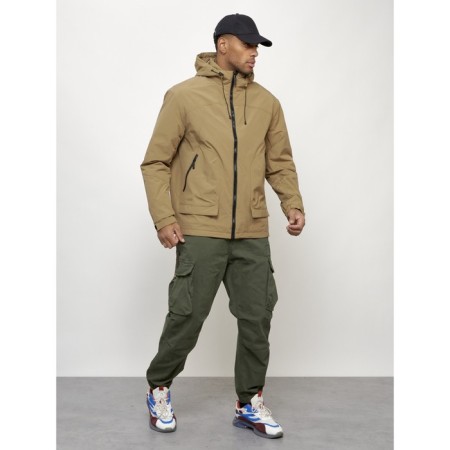 Male spring jacket, size 52, mustard color-11