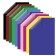 Cardboard two -sided A4, 100 sheets, 10 colors, density 220 g/m2, Brauberg Kids Series, tinted