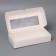 Box fold, pencil case, with a window, white, 27 x 12 x 5 cm