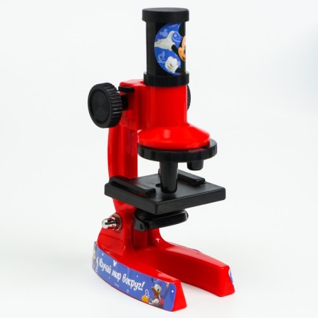 Microscope "Mickey Mouse and Friends", with binoculars and tweezers, Mix color-2