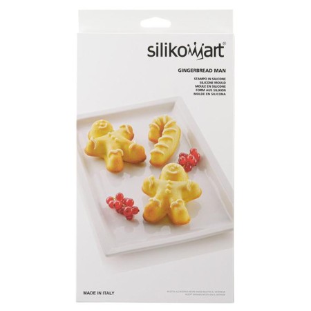 Gingerbread man cake form, silicone-7