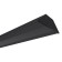 Aluminum profile Apeyron, 28.5x10.4 mm, built -in, 1 m, black Russuars, accessories