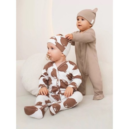 Kid kit: Slip, cap an amrobaby Nature, height 80 cm, 2 pcs-12