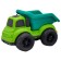 Eco-machine Funky Toys "Truck", green color, 10 cm
