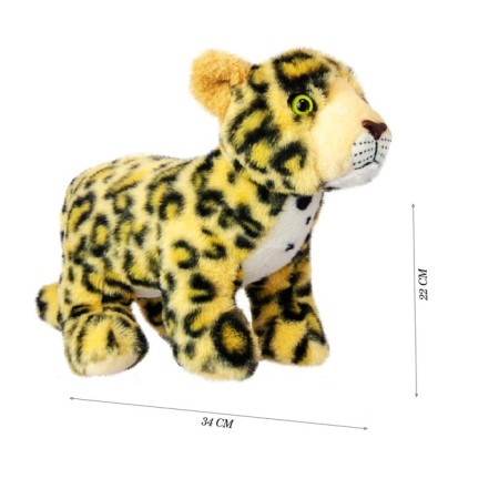 Soft toy All ABOUT NATURA "Animal World", "Leopard", 34cm-2