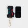 Women's umbrella “red flowers”, 6 knitting needles, folds into the phone.