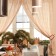 New Year. A set of curtains for the kitchen with Ethel Bright Cage. 150x180cm-2pcs, 100% HL