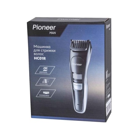 Pioneer HC01R haircut, stainless steel, battery, black-silver-4