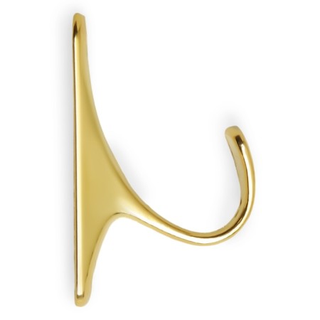 Hook furniture tundra TKO024, one -rod, gold, 2 pcs-3