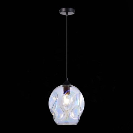 STL LUCE Sus. SL1188.413.01. Idesia. 1x60 W, E27, 23x23x29.6 cm, black color-1