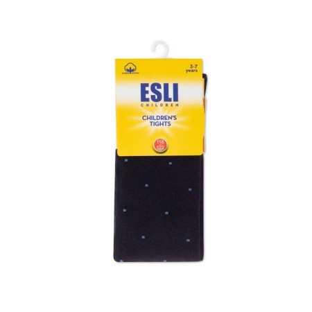 Pantyhose children, height 140-146 cm., Black-dark blue color-1