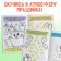 A book with the stickers “Dorish, Strenge, paint. Bunny ", 16 p.