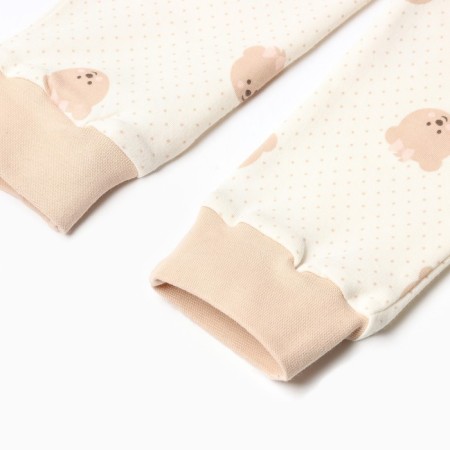 Pajama nursery, beige color, height 122-128 cm-4