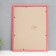 Photo frame MDF 30x40 cm, No. 6, width. 18 mm, thickness. 12 mm, pink (plastic screen)