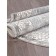 Oval carpet Merinos Atlantis, size 200x290 cm, Cream-Gray color