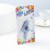 Candle in the "balls" cake, number 4, silver, 5.5 cm