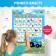 Electronic poster "Blue Tractor: my first alphabet", sound