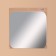 Interior mirror for decoration, without a frame, 30 × 30 cm