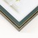 Photo frame plastic 13x18 cm "Green with gold framing" 15x20 cm