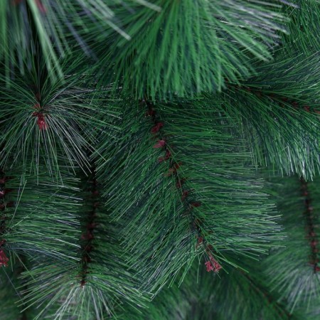 Green cedar 180 cm, D needles 10 cm, D of the lower tier 102 cm, 235 branches, metal stand-1