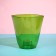 Pot for orchids, 2.5 l, 16.4 × 18.5 cm, plastic, transparent green