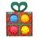 Gift set of developing tactile balls "Gift", 4 pcs., New Year's packaging, crumb I