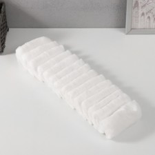 Vata zig-zag for creativity 100 g white