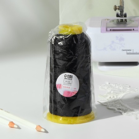 Shoe threads, 500d/3, 600 m, black color-3