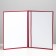 Address folder "Bumvinyl, burgundy, a4