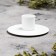 Circle Circle Circle for 1 candle, 7x3 cm, white