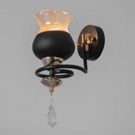 Bra "Lira" E27 40W black 25x18x35 cm-1