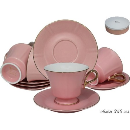 Tea set of Lenardi, 12 items