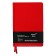 Dated diary 2024, A5, 168 sheets in the ruler, the leatherette "Nebraska", gold cut, red