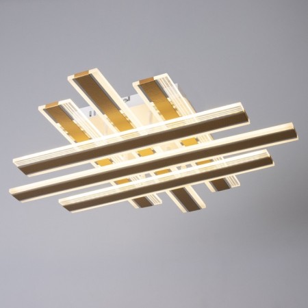 Luer with DPD "Jema" LED 160W 3000-6000W RGB gold 70x70x12cm Bayerlux-1