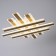 Luer with DPD "Jema" LED 160W 3000-6000W RGB gold 70x70x12cm Bayerlux