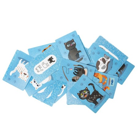 Board game "Plastic cubes. Where is my cat? ", Tin box-4