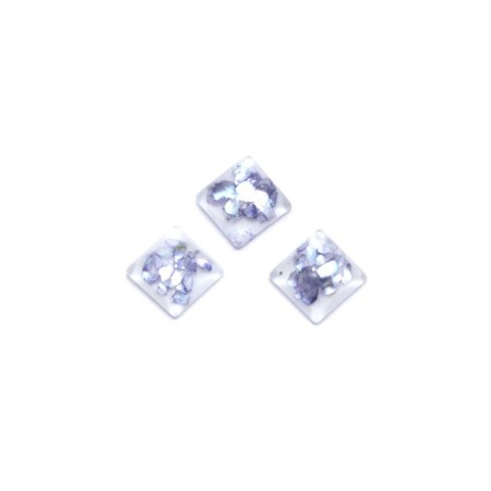 Plastic design TNL “Kaleidoscope”, No. 02 “Square”, 5 pcs