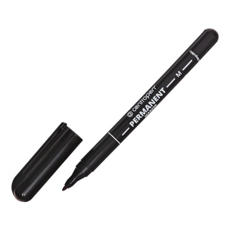 Permanent marker 2.0 mm centropen 2846, line 1 mm, black color-4
