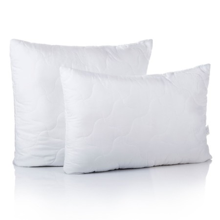 Pillow High quiet hour, size 50x70 cm, artificial swan fluff, mixture fabric