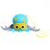 Clothing toy "Octopus", waterfowl, MIX color